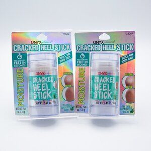 Onyx Professional ~ Tea Tree Eucalyptus Scent ~ Two Cracked Heel Sticks 2.46 Oz